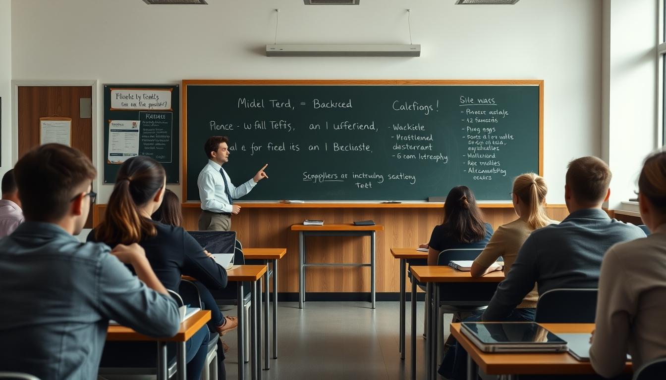 Student using online courses for flexible education